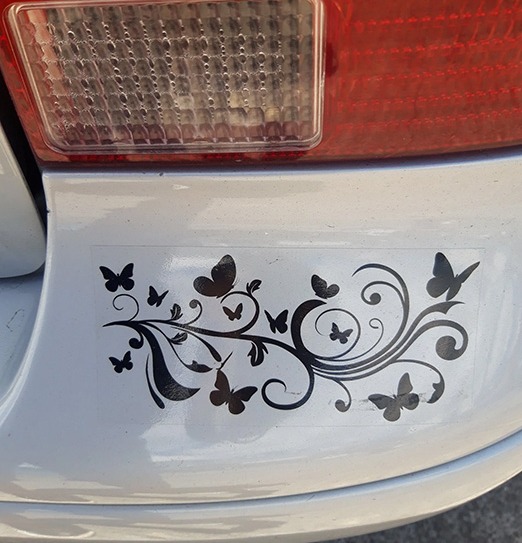Stickers auto Guadeloupe